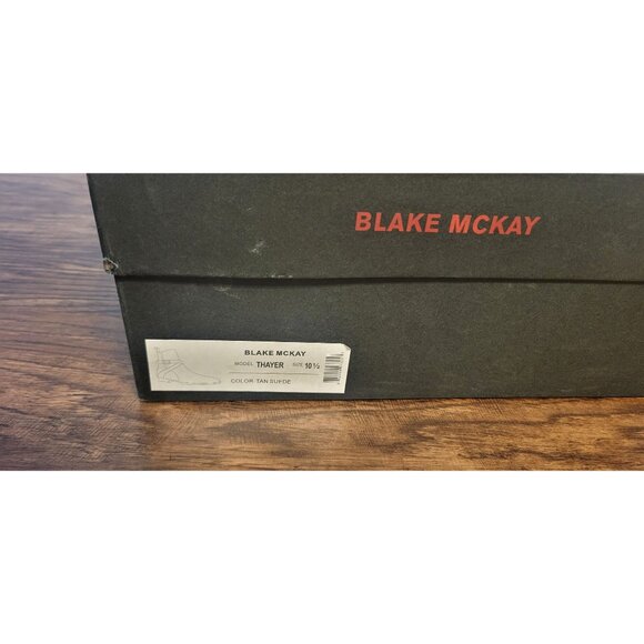 NWT Blake McCay Thayer Buckle Tan Suede Boot 10.5 main image 9